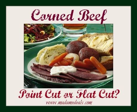 Corned Beef: Point Cut or Flat Cut?