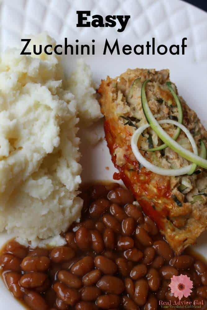 Zucchini Meatloaf Recipe Real Advice Gal