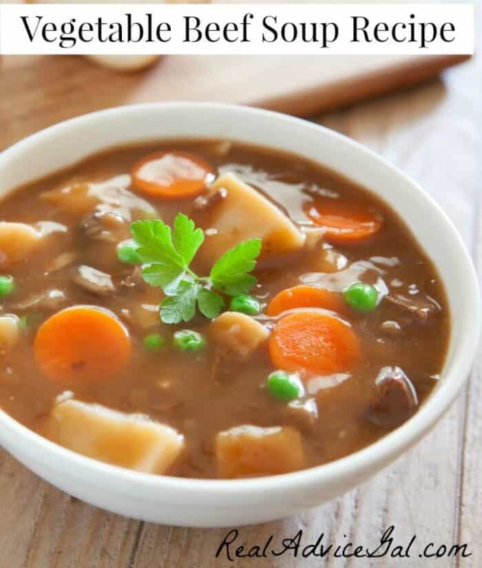 Vegetable Beef Soup Recipe