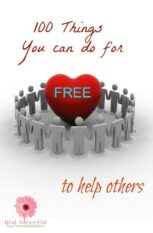 100 things you can do to help others for FREE