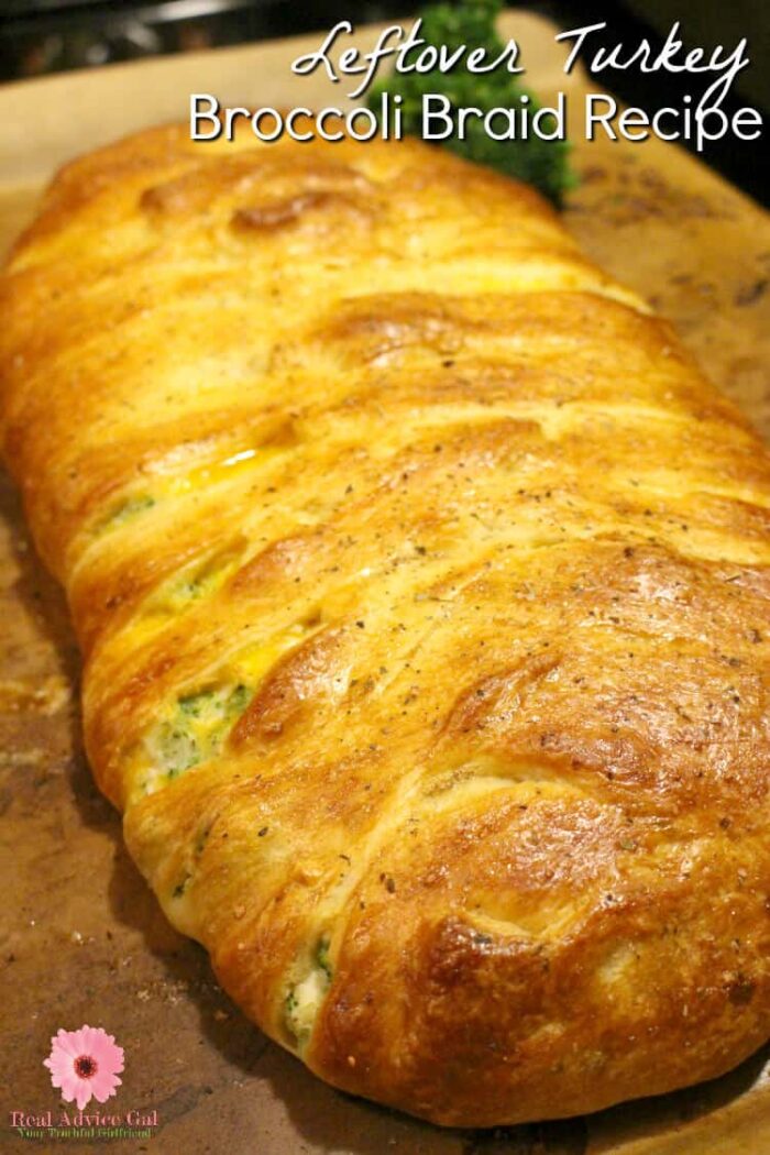 Leftover Turkey and Broccoli Braid Recipe