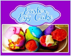 Easy Cake Recipes for Kids : Easter Egg Cake!