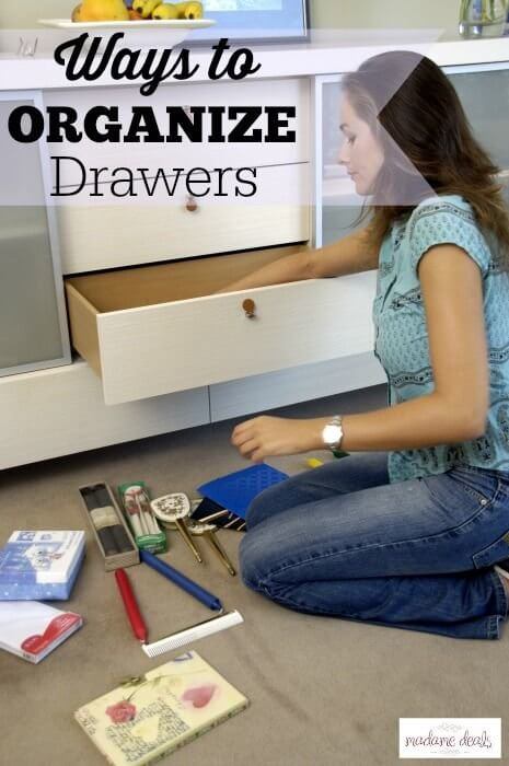 Easy Ways to Organize your Drawers