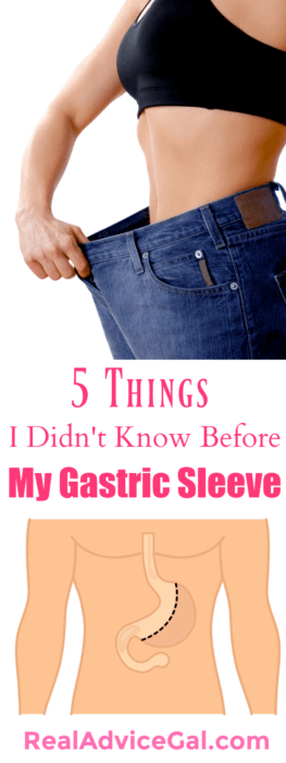 5 Things I Didn't Know Before My Gastric Sleeve