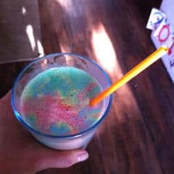 rainbow milkshake