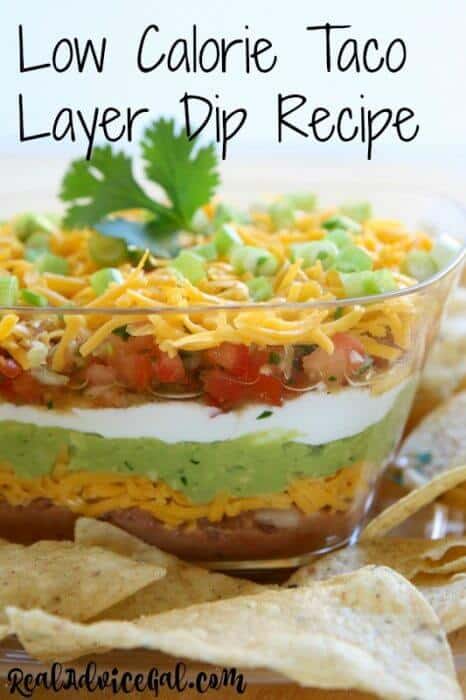 Low Calorie Taco Layer Dip Recipe