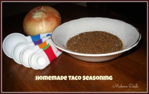 Mexican Recipes Kids Can Make: Homemade Taco Seasoning