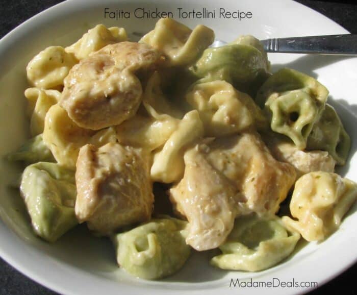 Fajita Chicken Tortellini Recipe