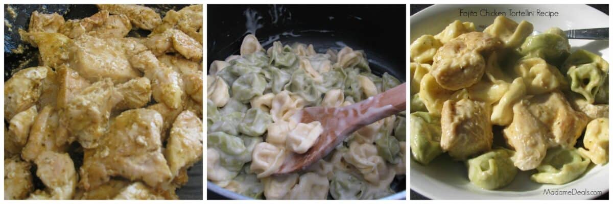 Fajita Chicken Tortellini Recipe