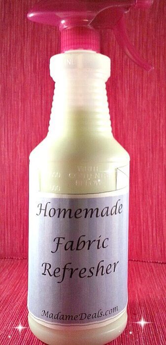 Homemade Fabric Refresher