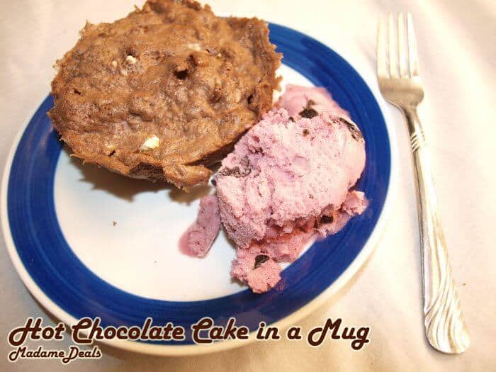Simple Fun Recipes for Kids: Hot Chocolate Cake in a Mug