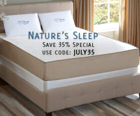 Nature’s Sleep Bed Deal