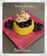 Fun Kids Dessert Recipes: Blueberry Shortcakes