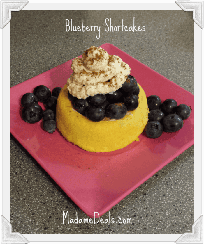Fun Kids Dessert Recipes: Blueberry Shortcakes