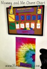 Mommy and Me Chore Chart