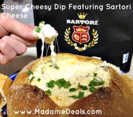 Super Cheesy Dip in a Bread Bowl