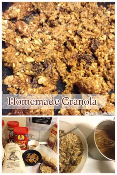 Kid Cereal and Oatmeal Recipes: Homemade Granola