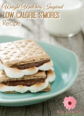 Weight Watchers Inspired Low Calorie S’mores Recipe