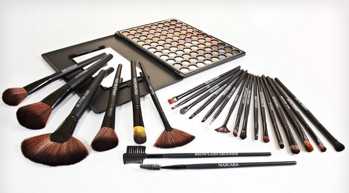 makeup brush set