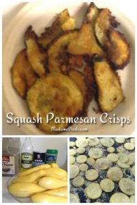 Squash Parmesan Crisps Recipe
