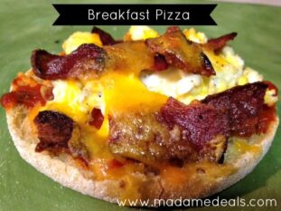 Healthy Breakfast Recipes for Kids: Breakfast Pizza