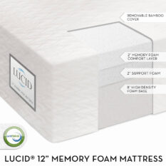 Save up to 67% on a Linen Spa Memory Foam Mattress