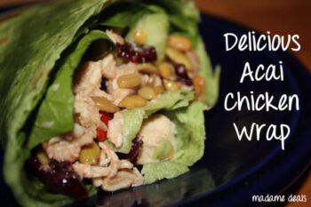 Acai Chicken Wrap