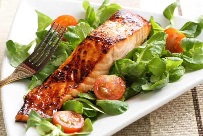 Baked Maple Bourbon Salmon Recipe