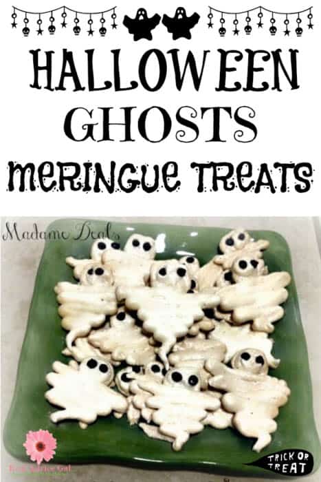 Halloween Meringue Ghosts Recipe - Real Advice Gal