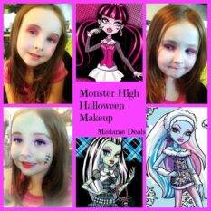Easy Halloween Makeup for Kids: Monster High Makeup