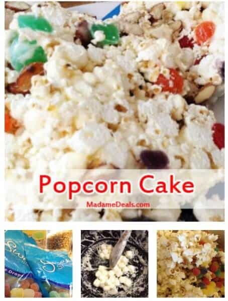 Snack Popcorn Cake