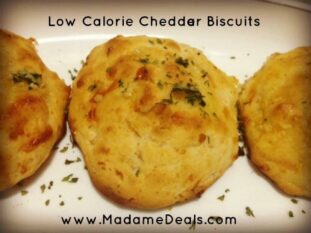 Low Calorie Cheddar Biscuits