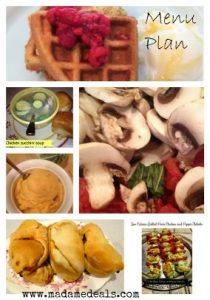 Week of October 7th Menu Plan