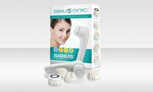 Sirius Beauty Sonic Skincare System with Exfoliating Brush