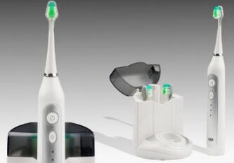 Advanced UltraSonic Toothbrush with UV Sanitizer  80% Off