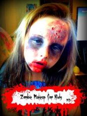 Zombie Makeup for Kids – Halloween Costume for Kids