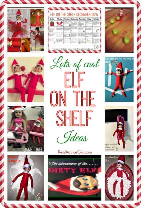 Elf on the Shelf Ideas - Real Advice Gal