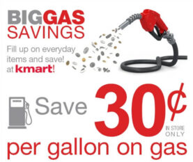 Kmart Big Gas Savings