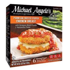 Michael Angelo’s® New Parmesan Crusted Stuffed Chicken Breasts