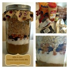 Gifts In Jars: Oatmeal Spice Cookie Mix