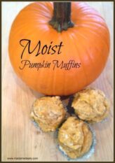 Kid Muffin Recipes: Moist Pumpkin Muffins