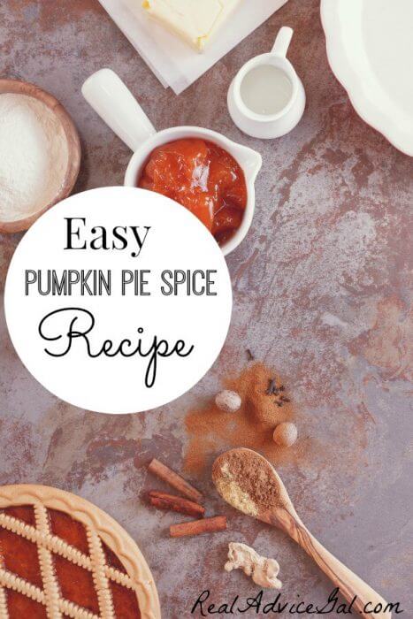Pumpkin Pie Spice Recipe