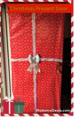 How to Wrap Your Door Like a Christmas Present