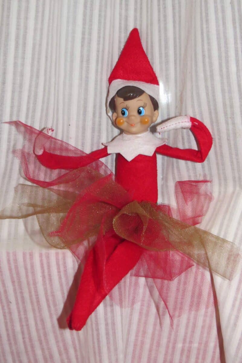 Elf on the Shelf Idea - Elf Tutu Costume - Real Advice Gal