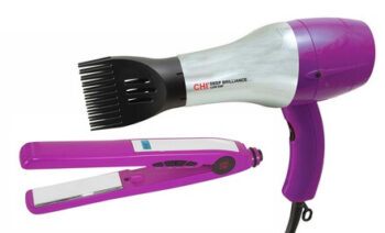 CHI Far-Infrared Hair Dryer or 1″ Titanium Flat Iron with Digital Display 50% Off