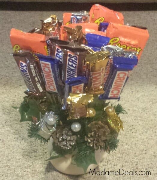 make your own candy bouquets christmas