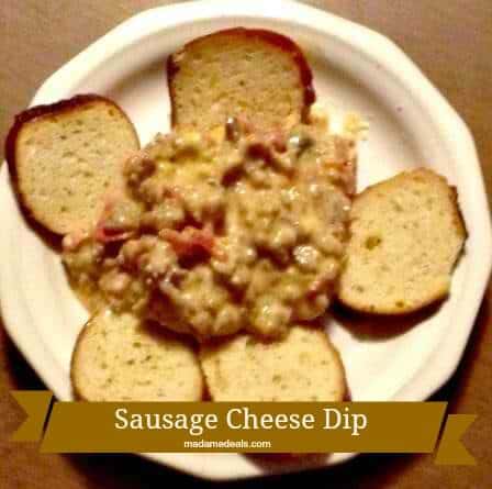 sausage cheese dip