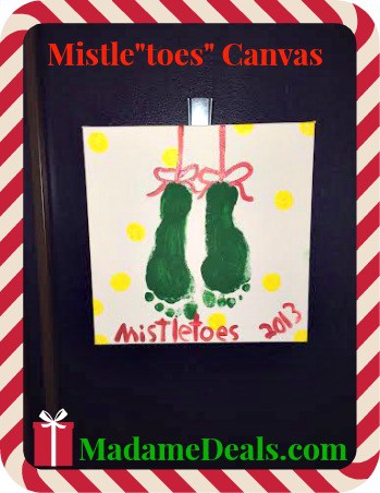MistleToes canvas