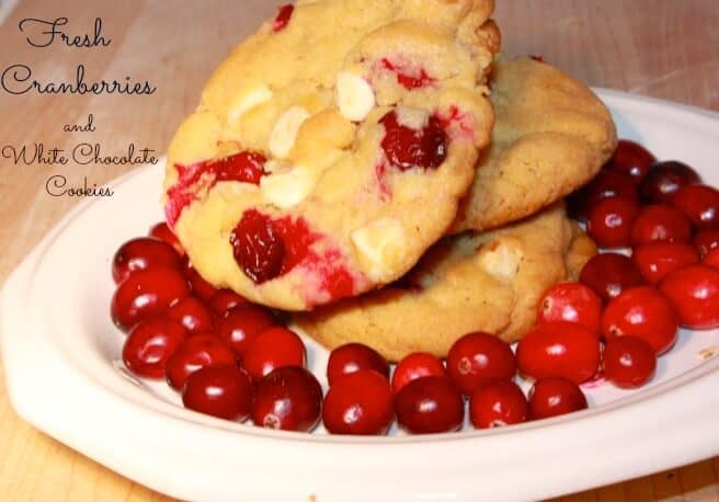 white chocolate cranberry cookie recipe