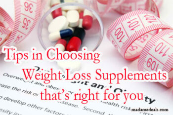 Save Money on Exercise Equipment: Diet Supplements Weight Loss